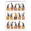Quire Collections Quire Mini Card Black Cats
