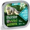 Monge B Wild Grain Free Merluzzo Con Ortaggi Cibo Umido Per Gatti Adulti 100g