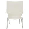 Kartell Uncle Jim Poltrona, Policarbonato Trasparente o colorato in Massa, Bianco, 72 x 103 x 68 x 60 cm