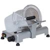 Ristoattrezzature Modello: 1096101101252,Affettatrice per salumi a gravità professionale ergonomica con affilatoio amovibile lama cromata Ø 200 mm 0.14 kW