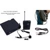 Energy UR42 UHF radiomicrofono MICROFONO WIRELESS PER CHITARRA e BASSO +LAVALIER