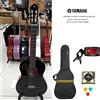 YAMAHA C40II BL BLACK CHITARRA CLASSICA 4/4 NERA C40 + BORSA ,ACCORDATORE, CORDE