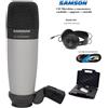SAMSON C01 MICROFONO A CONDENSATORE + SAMSON SR850 CUFFIA MONITOR + CAVO OMAGGIO