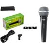 SHURE SV100 microfono dinamico per canto karaoke speaker d.j.cavo + cannon/jack