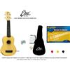 EKO UKULELE SOPRANO EKO YELLOW GIALLO KIT BORSA + set CORDE + accordatore + METODO