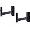 PROEL KP565 2 SUPPORTI STAFFE CASSE A PARETE MURO SUPPORTO CASSA braccio 28 cm