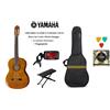 Yamaha CHITARRA CLASSICA YAMAHA C40 4/4 KIT CON BORSA + ACCORDATORE +POGGIAPIEDI +CORDE
