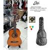 EKO CS5 NUOVA CS 5 CHITARRA CLASSICA EKO misura 3/4 + BORSA +PLETTRI + SET CORDE