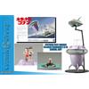 AOSHIMA PLAMO FUTURE BOY CONAN FLYING MACHINE I & II PLASTIC MODEL KIT