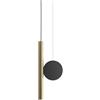 LUCEPLAN lampada a sospensione DOI ottone 3000K dimmer DALI - 1A050S100030+1A050/01D001+1A050/020001