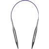 Coopay Ferri da Maglia Circolari da 40 cm, Corti e Circolari in Acciaio con Cavo Flessibile, Spille Circolari Fisse in Metallo per Piccoli Progetti,9mm