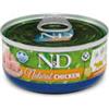 Farmina N&D Natural (pollo) - 6 lattine da 70gr.