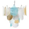 Cristalleria Murano Koi - Lampadario dal design moderno in vetro di murano - Lussuosi scudi in cristallo