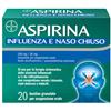 Aspirina - Influenza E Naso Chiuso Antidolorifico Decongestionante 20 Bustina