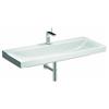 POZZI GINORI - GEBERIT Lavabo sospeso in ceramica Tower cm 120 con foro miscelatore Pozzi Ginori