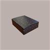 LUCGEL 5 Pz Scatola Porta 3 Bottiglie 750 ml Olio Vino Cantinetta Stesa in Cartoncino Nero grafica Stelle Oro 340x280H90mm