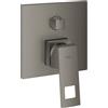 Grohe Eurocube miscelatore monocomando per doccia con deviatore a 3 vie, grafite spazzolato - 24094AL0