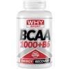 WHY SPORT BCAA 1000 + B6 - BCAA 2.1.1 - Aminoacidi Ramificati con Vitamina B6 - 300 Compresse