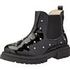 Walkey Y1A5-42070-0771999, Scarponcino Bambina, Nero, 23 EU