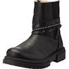 Walkey Y1A5-42054-0092999, Scarponcino Bambina, Nero, 21 EU