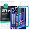 Ibywind Vetro Temperato per Realme GT Neo 3 5G 6,7,[2Pezzi]con Metallico Protezione Obiettivo Fotocamera,Skin in Stile Fibra di Carbonio per Il Retro,Include Kit di Installazione Facilitata