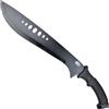 MACHETE COUGAR BRUNITO 50CM CON LATO SEGHETTATO MANICO PVC NERO COLTELLI DA  CACCIA - IlSemaforo