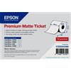 EPSON Bobina continua di biglietti Premium Matte 80mm x 50m, per inkjet