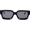 Leziff Occhiali da Sole Leziff Valencia M4554 C05 Nero Rosso