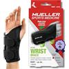 Mueller Fasciatura per polso Green Line, lato destro, L/XL, Nero