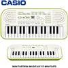 Casio SA50 Mini Tastiera Elettronica 32 Tasti bianca - verde pianola scuola