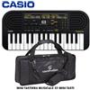 Casio SA51 Mini Tastiera Elettronica 32 Tasti nera pianola scuola + Borsa