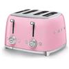 Acquista Smeg Tostapane 50'S Style Rosa Lucido 2X2 su Rinascente