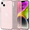 Spigen Cover Liquid Crystal Glitter Compatibile con iPhone 14 - Rose Quartz