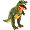 Zappi Co Peluche Morbido e Cuddly per Bambini - Parte della Collezione di Animali Safari, Perfetto per i Bambini (T-rex Verde)