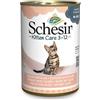 Schesir Gatto Kitten da 140g Gusto Filetti di Pollo con Aloe