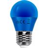 Aigostar Lampadina Led E27 G45 a sfera 4W Blu Aigostar
