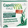 Paladin Pharma Sanavita - Fiale Ristrutturanti Capelli, 12 Fiale