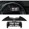 FIEMACH Supporto per cellulare per Mini Cooper S JCW One F54 F55 F56 F57 F60, Posizionabile orizzontalmente, Versione personalizzata Supporto per cellulare della serie MINI F