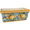 CERAMICHE CALTAGIRONE Cassetta in Ceramica Frutta cm 33