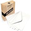 Japun - Buste (100 pezzi) - formato C6, 162 x 114 mm, bianco | Busta da lettera in carta da 120 g/m², con chiusura gommata, senza finestra, per inviti da scrivere e stampare