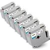 Labelwell Nastro per Etichette Compatibile per Brother M-K231 MK231 M-K231s Nero su Bianco 12mm 0.47 M Label Tape con Brother P-Touch PT-90 PT-65 PT-70 PT-85 PT55 PT45 PT-M95 PT-80 PT100 PT110, 6pz