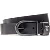 Calvin Klein Jeans Calvin Klein Accessori Round Logo Loop Belt 30Mm Black Cintura Nera Donna
