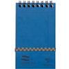 Clairefontaine 482/1154Z Un Bloc à Spirale en-Tête Minor Pad Europa Bleu - 7,6x12,2 cm - 120 Pages Détachables Lignées - Papier Blanc 90 g - Couvertures Carte Lustrée