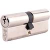 Yale Locks X6 Kitemarked - Cilindro europeo 35 x 50 (95 mm), placcato in nickel