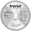 Trend Lama per sega circolare CraftPro Thin Kerf TCT, diametro 216 mm x 64 denti x foro 30 mm, punta in carburo di tungsteno, CSB/AP21664