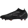 Nike Phantom Gt2 Dynamic Fit Elite Fg, Firm-Ground Soccer Cleats Unisex-Adulto, Black/Dk Smoke Grey-Summit White, 46 EU