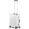 Alumaxx Valigetta da viaggio Orbit, in alluminio, con 4 ruote doppie a 360°, 54 cm, argento, 54 x 40 x 20 cm, valigetta