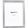 Amazon Basics Rettangolare Cornice per foto, 20 x 25 cm, Confezione da 2, Nichel, 20.32 x 25.4 cm