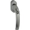 HOPPE - Maniglia per finestre duraplus Atlanta in acciaio, chiudibile (Secu100® + Secustik®)