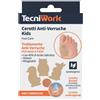 Tecniwork CEROTTO ANTI VERRUCHE BIMBI 12 PEZZI + 12 FIXING ANIMIALI TERRA COLORE BEIGE